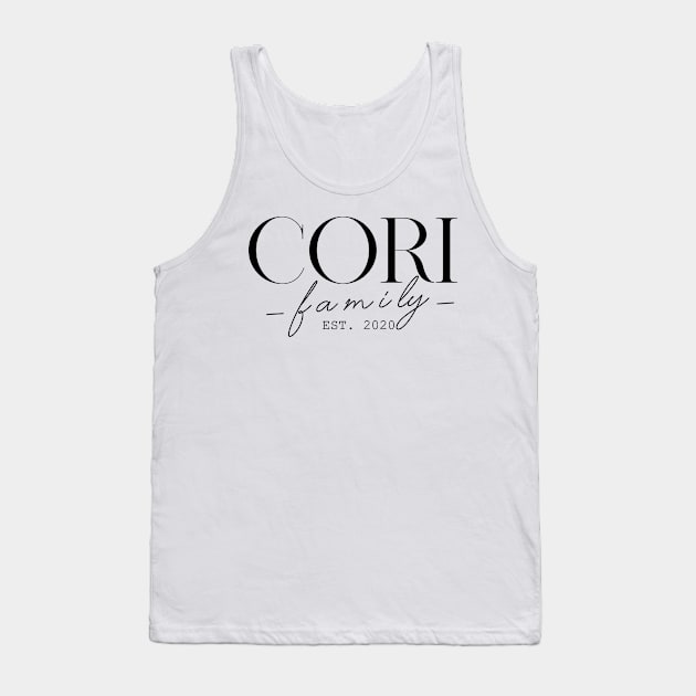 Cori Family EST. 2020, Surname, Cori Tank Top by ProvidenciaryArtist